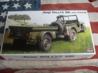 Has.20221  Jeep WILLY'S MB with TRAILER